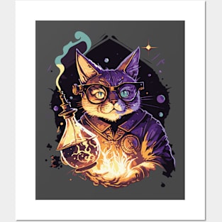 The Alchemist Cat Posters and Art